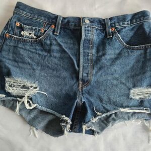 Levi's 501 Denim Shorts - Womens Waist size 34